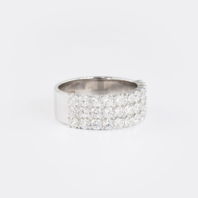 Bague Pétillante or blanc & diamants