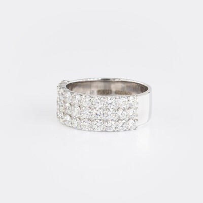 Bague Pétillante or blanc & diamants