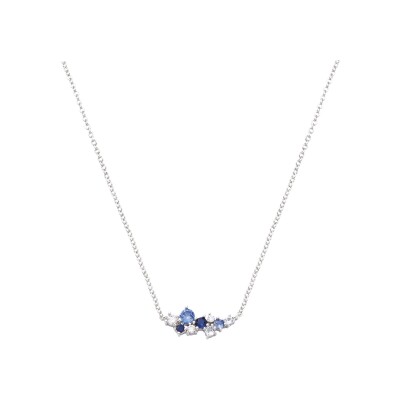 Collier Go Mademoiselle en argent rhodié
