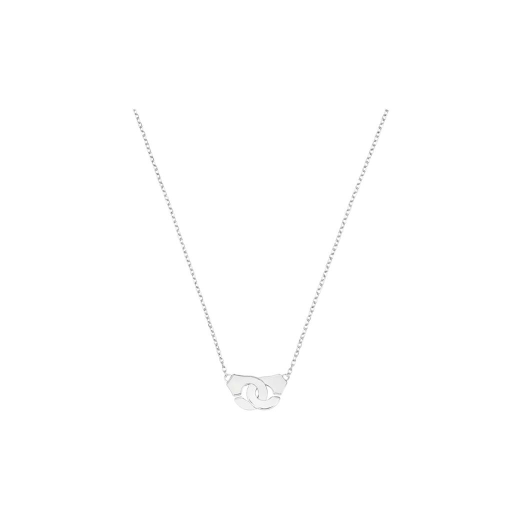 Collier Menottes dinh van R8 en or blanc