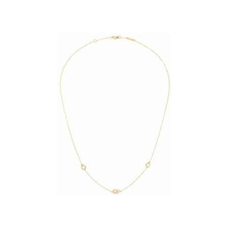 Collier dinh van Menottes R5 en or jaune