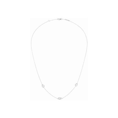 Collier dinh van Menottes R5 en or blanc