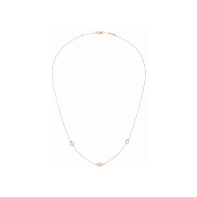 Collier dinh van Menottes R5 en or rose