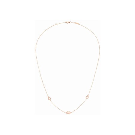 Collier dinh van Menottes R5 en or rose