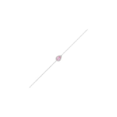 Bracelet Go Mademoiselle en argent rhodié