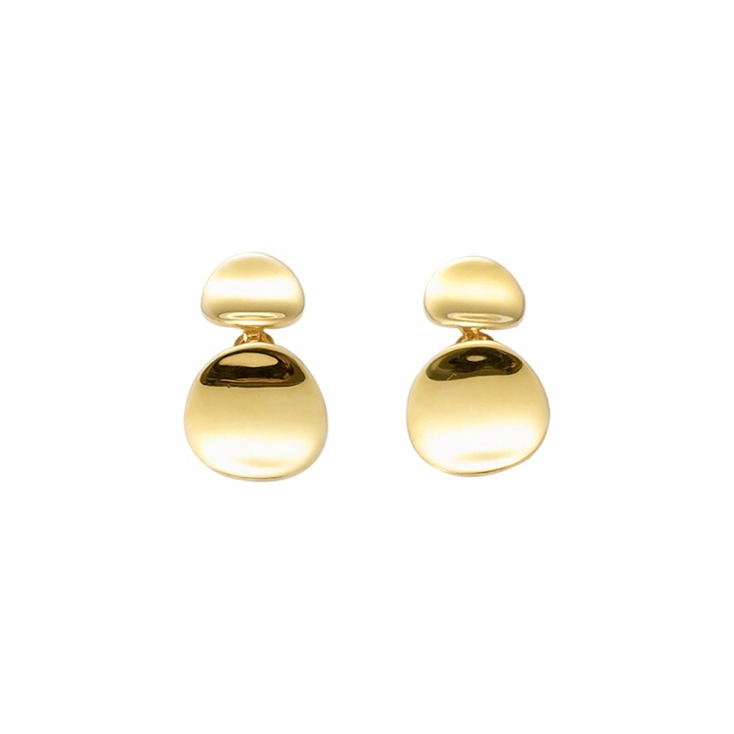 Boucles d'oreilles GO Girl Only en plaqué or