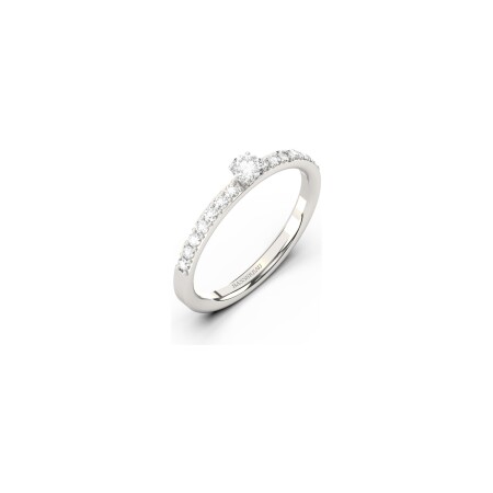 Bague Infini en or blanc et diamants