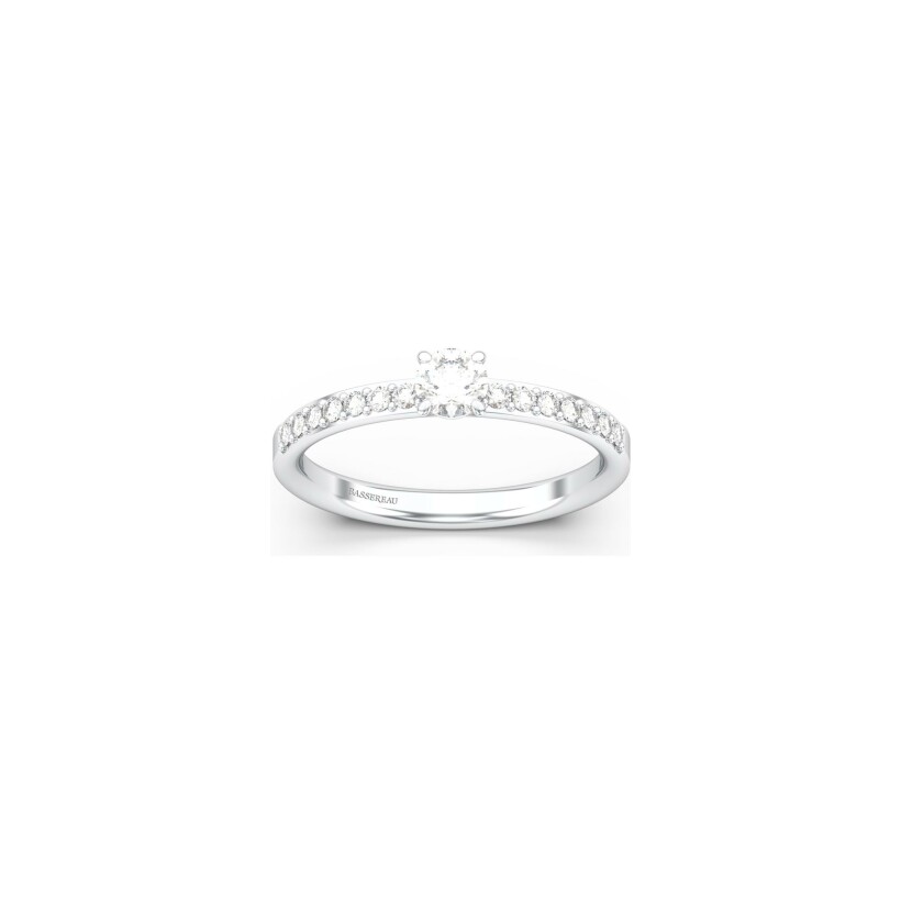 Bague Infini en or blanc et diamants