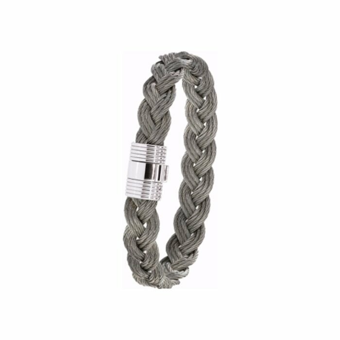 Bracelet Albanu Cap Horn en câbles tressés et acier