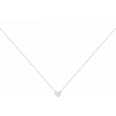 Collier en argent et oxyde de zirconium