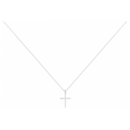 Collier en argent et oxyde de zirconium