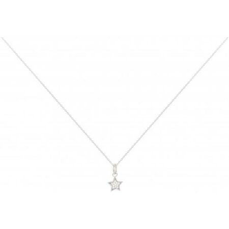 Collier en argent et oxyde de zirconium