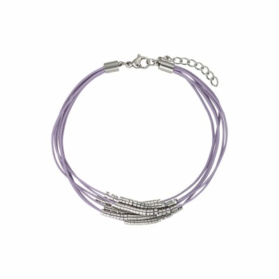 Bracelet GO Girl Only en cuir, taille 18cm