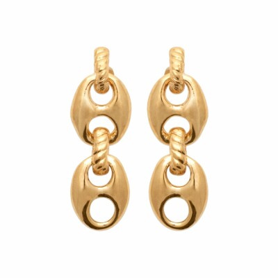 Boucles d'oreilles en plaqué or