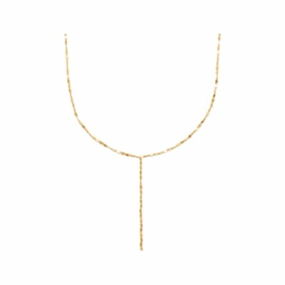 Collier en plaqué or, taille 45