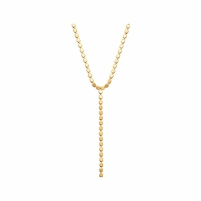 Collier en plaqué or, taille 45