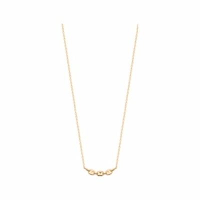 Collier en plaqué or, taille 45