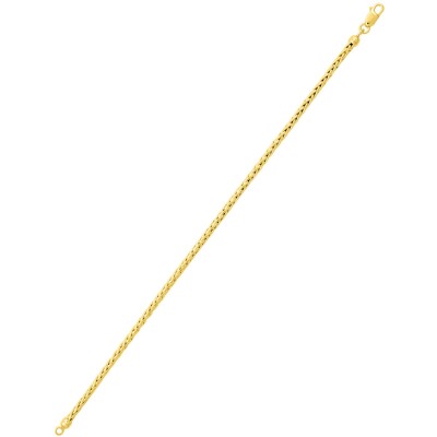 Chaîne palmier en or jaune