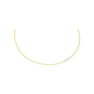Collier Avvolto en or jaune, taille 42cm
