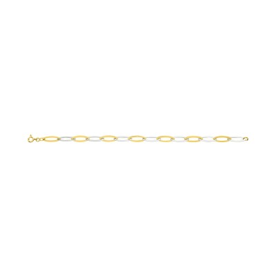 Bracelet chaîne en or jaune