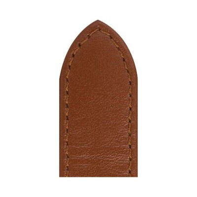 Bracelet montre Rochet Leeds en cuir cognac - 20mm