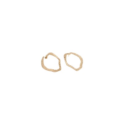 Boucles d'oreilles en plaqué or