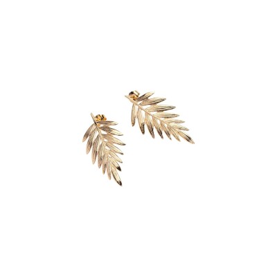 Boucles d'oreilles Ana & Cha Lily en plaqué or jaune