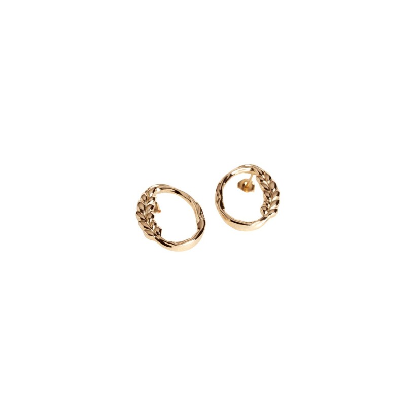 Boucles d'oreilles Ana & Cha Pippa en plaqué or