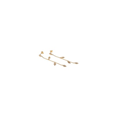 Boucles d'oreilles en plaqué or