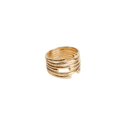 Bague en plaqué or