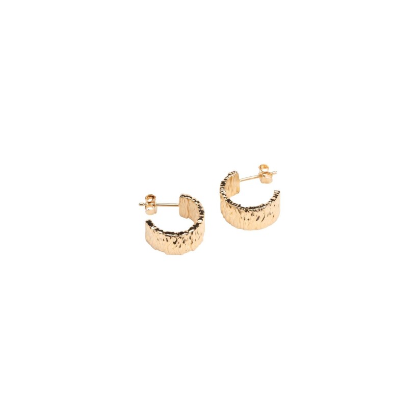 Boucles d'oreilles Ana & Cha Jill en plaqué or