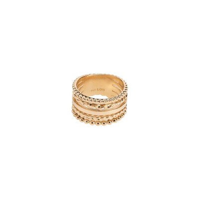Bague en plaqué or