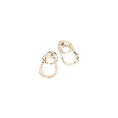Boucles d'oreilles en plaqué or