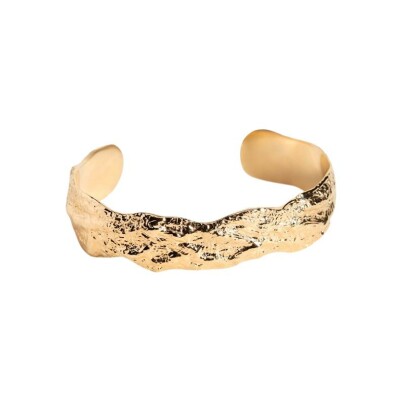 Bracelet jonc Ana & Cha Lara en plaqué or