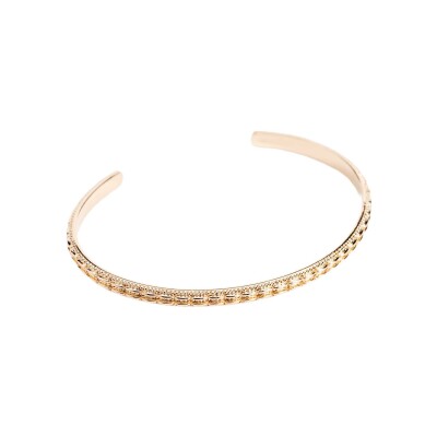 Bracelet jonc Ana & Cha Astrid en plaqué or