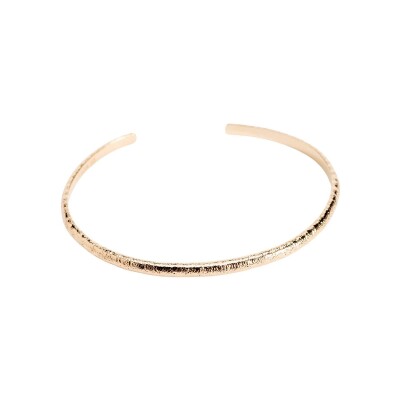 Bracelet jonc Ana & Cha Sienna en plaqué or