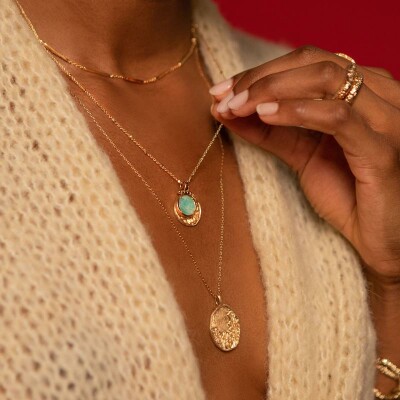 Collier en plaqué or
