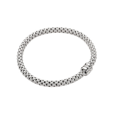 Bracelet Fope SOLO en or blanc et diamants