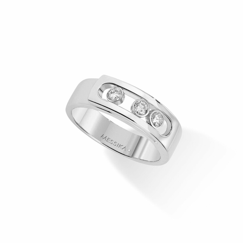 Messika Move Joaillerie ring, white gold, diamonds