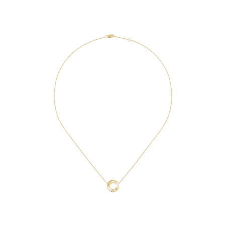 Collier Pulse dinh van en or jaune et diamants