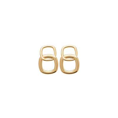 Boucles d'oreilles en plaqué or