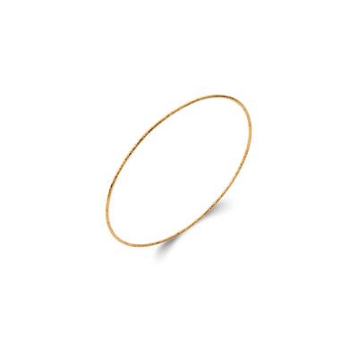 Bracelet jonc en plaqué or
