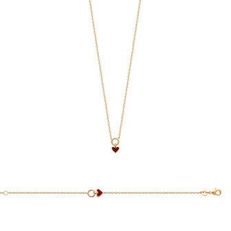 Bracelet en plaqué or, 18cm