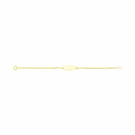 Bracelet gourmette en or jaune