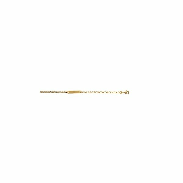 Bracelet en plaqué or, 15cm