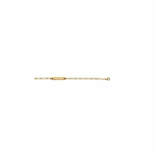 Bracelet en plaqué or, 16cm