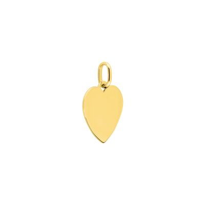 Pendentif coeur en or jaune