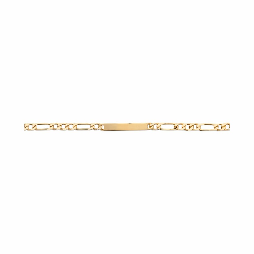 Bracelet en plaqué or, 20cm