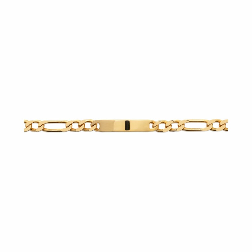 Bracelet en plaqué or, 22cm