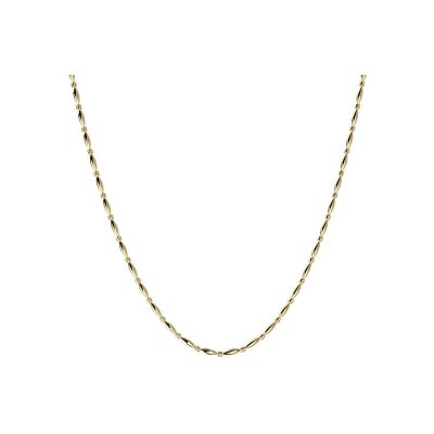 Collier Les Cadettes Aventura en acier finition dorée